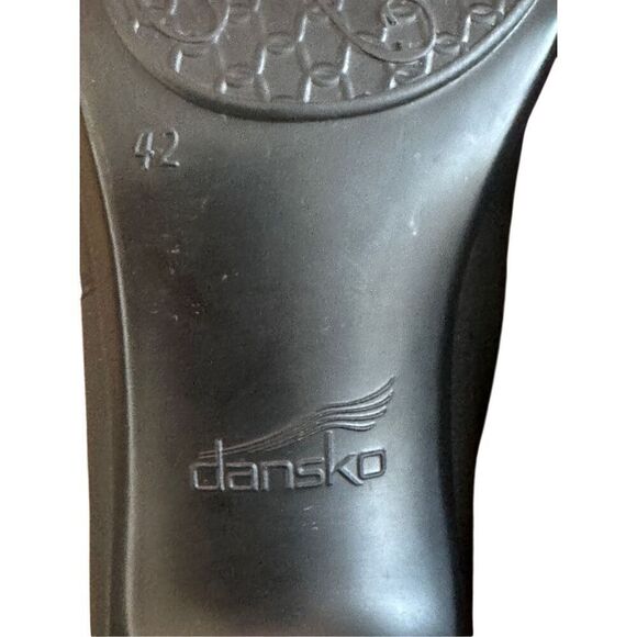 Dansko Bennett Black Leather Shooties Shoes Size EU 42 US 11.5 - 12 - Picture 4 of 11